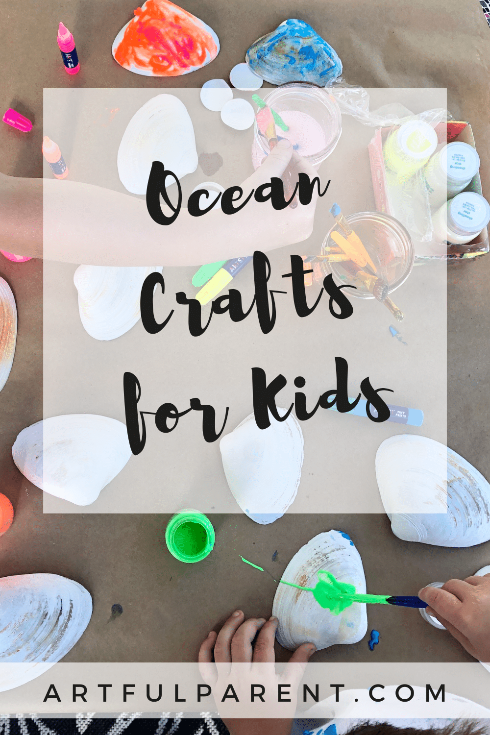 10 Ocean Crafts for Kids at Your Next Beach Trip