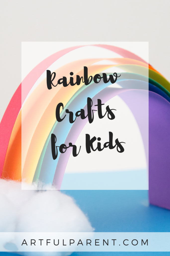 rainbow crafts pin