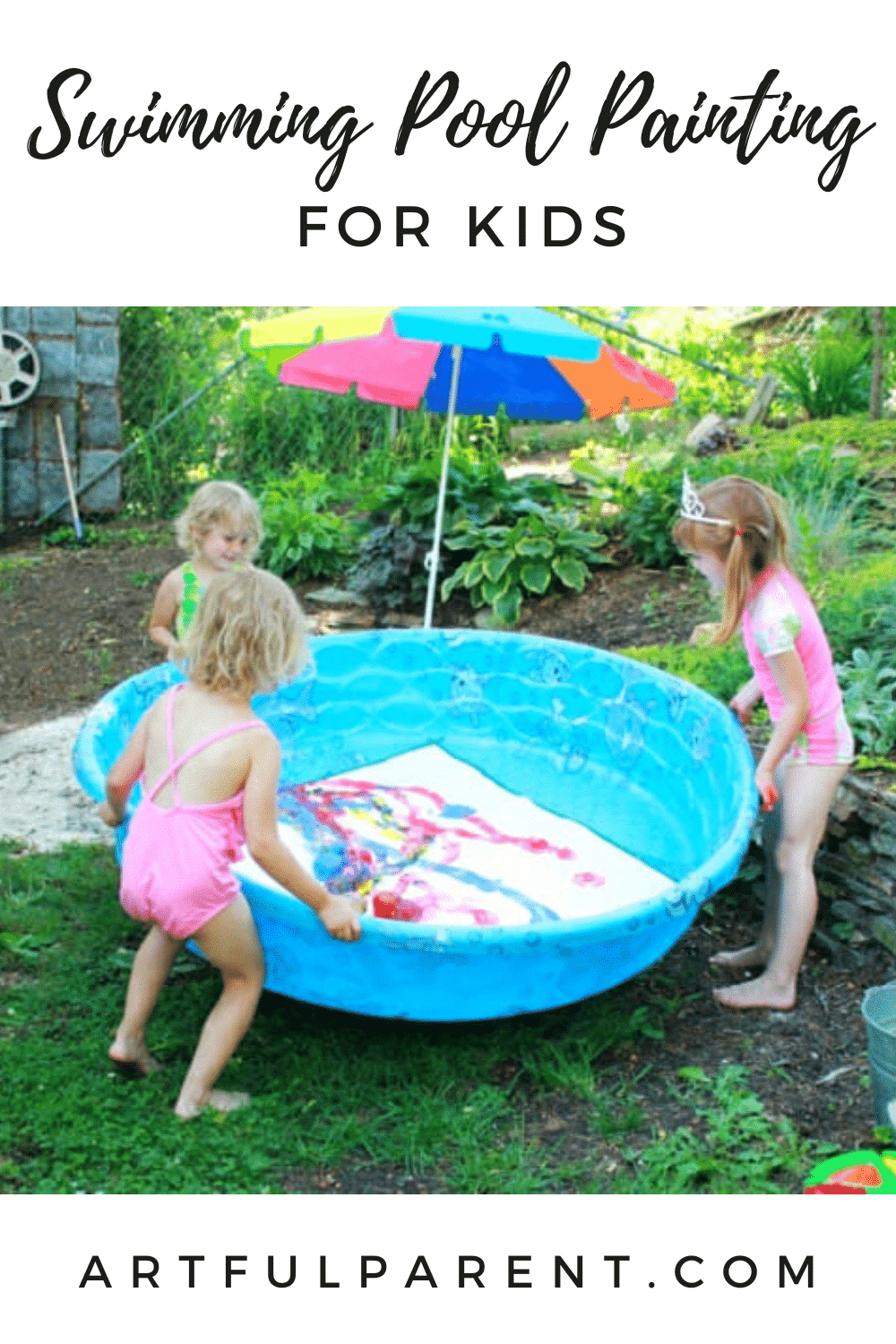 Swimming Pool Painting for Kids
