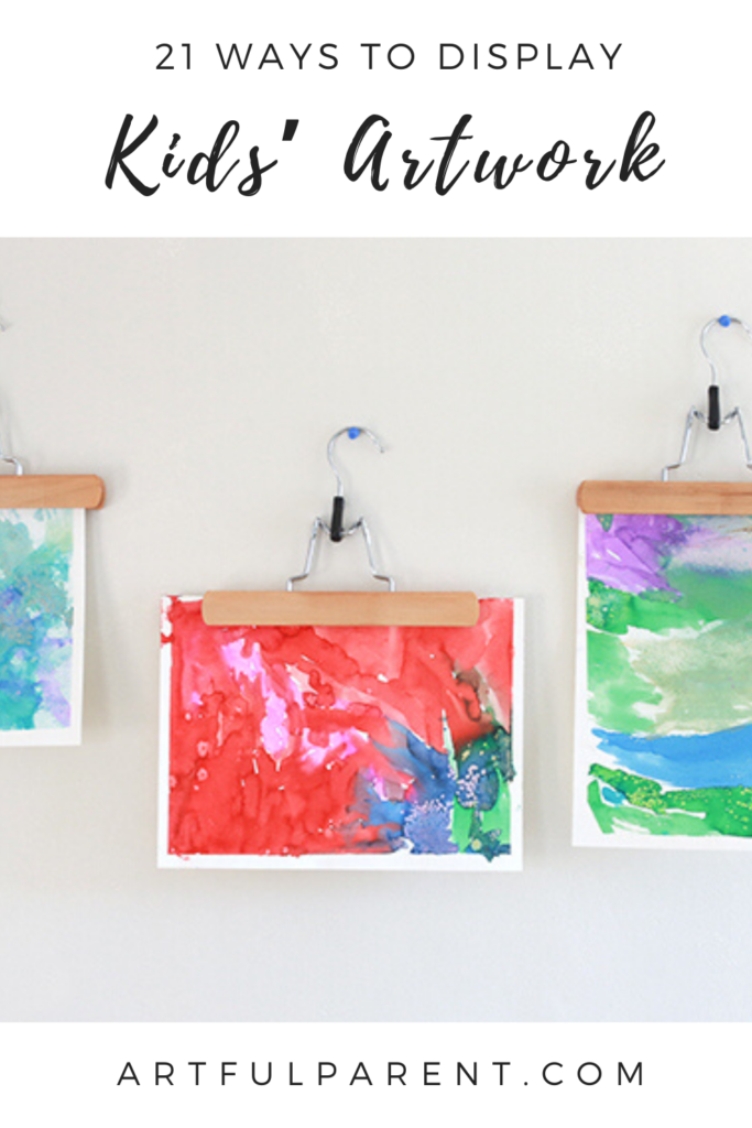 15 Genius Kids' Art Frames, Displays and Storage Options