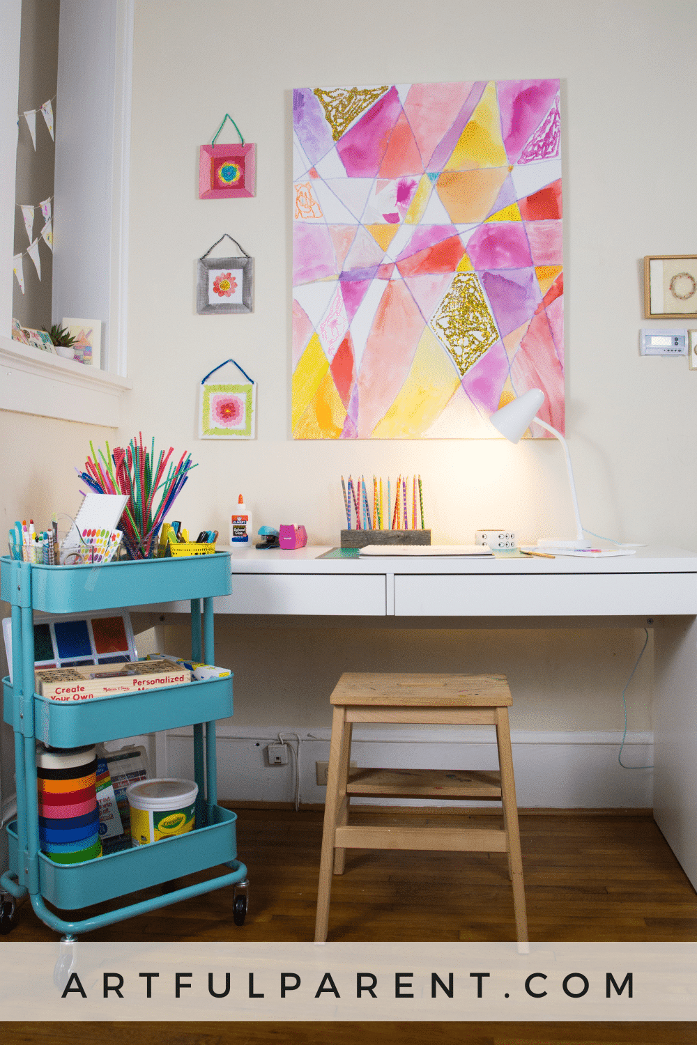 6 Tips and Ideas for an Art Room