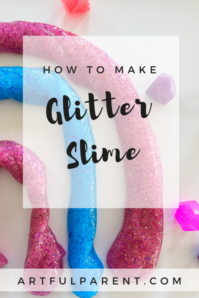 How to Make Glitter Slime for Kids