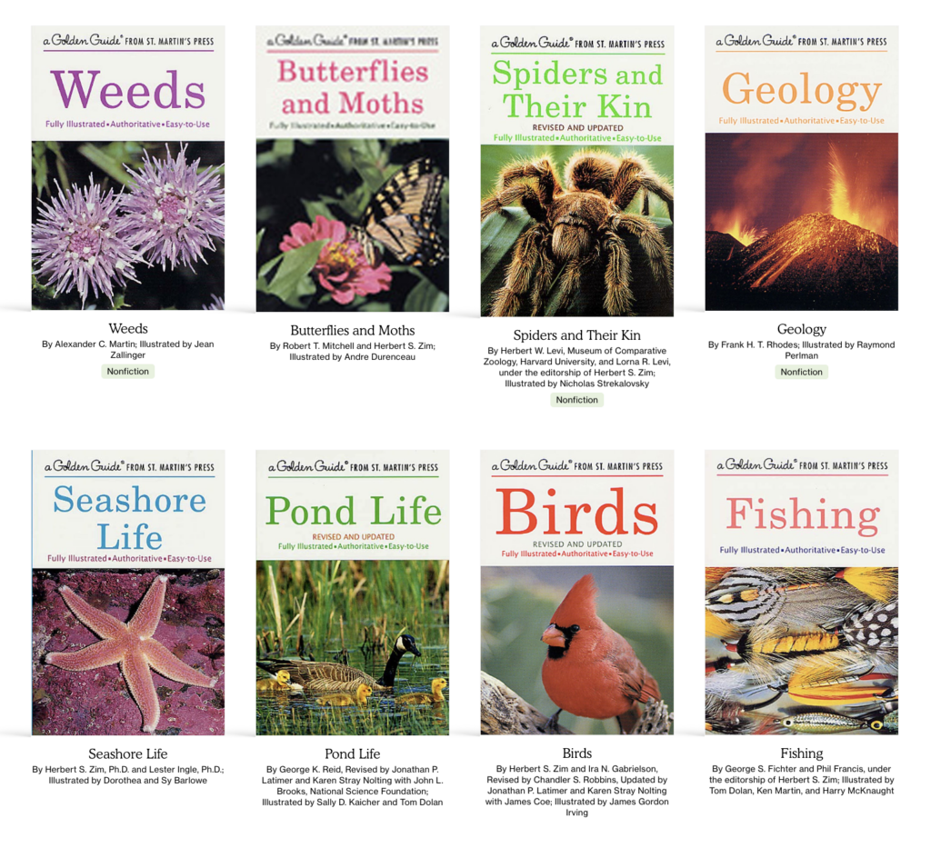 golden guide nature books
