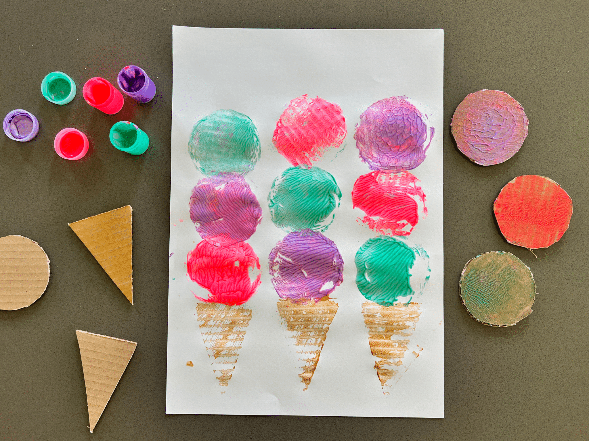 How to Make an Ice Cream Craft for Kids