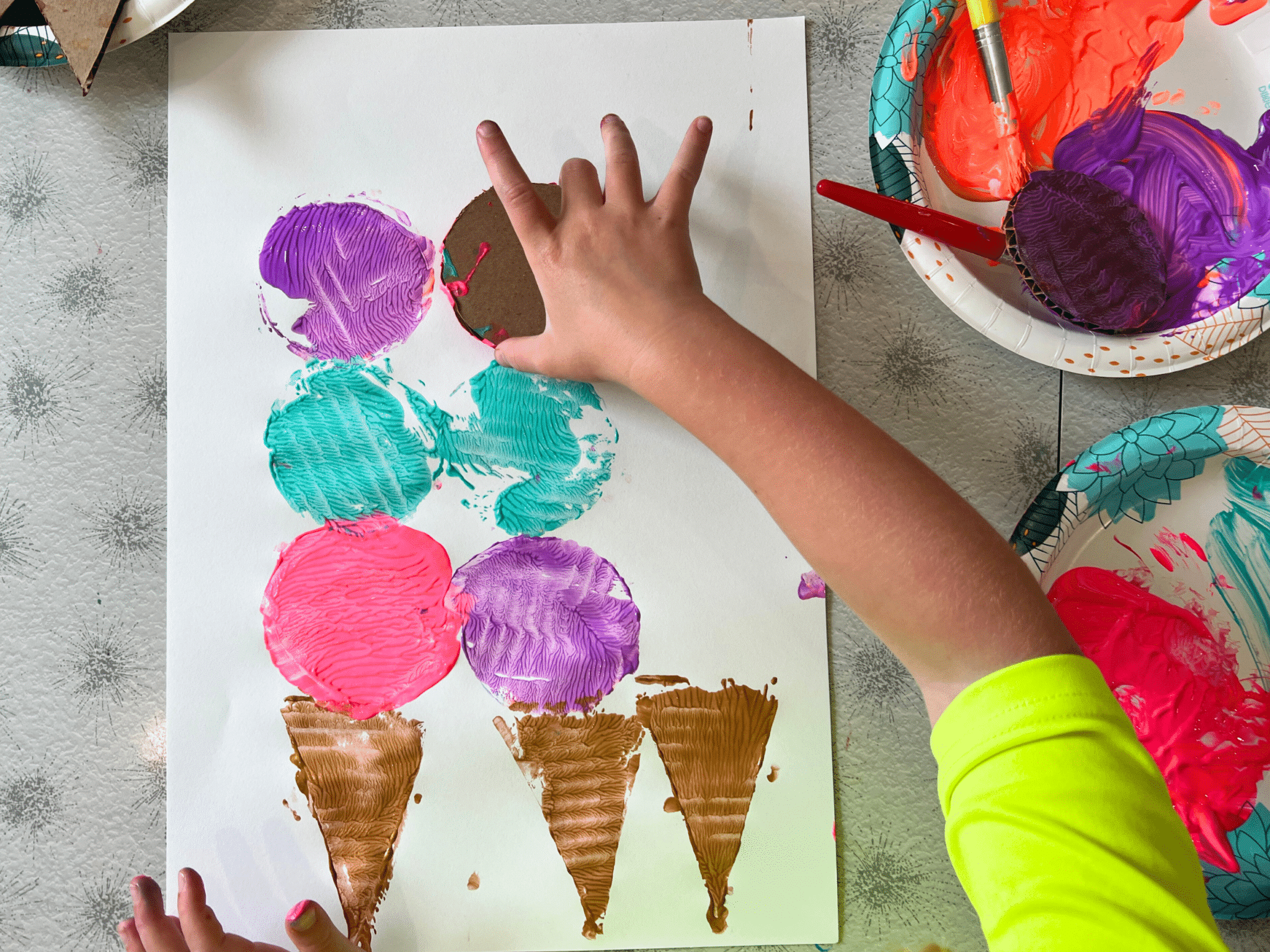 ice cream drawings for kids