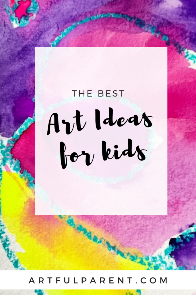 the best art ideas for kids_pin
