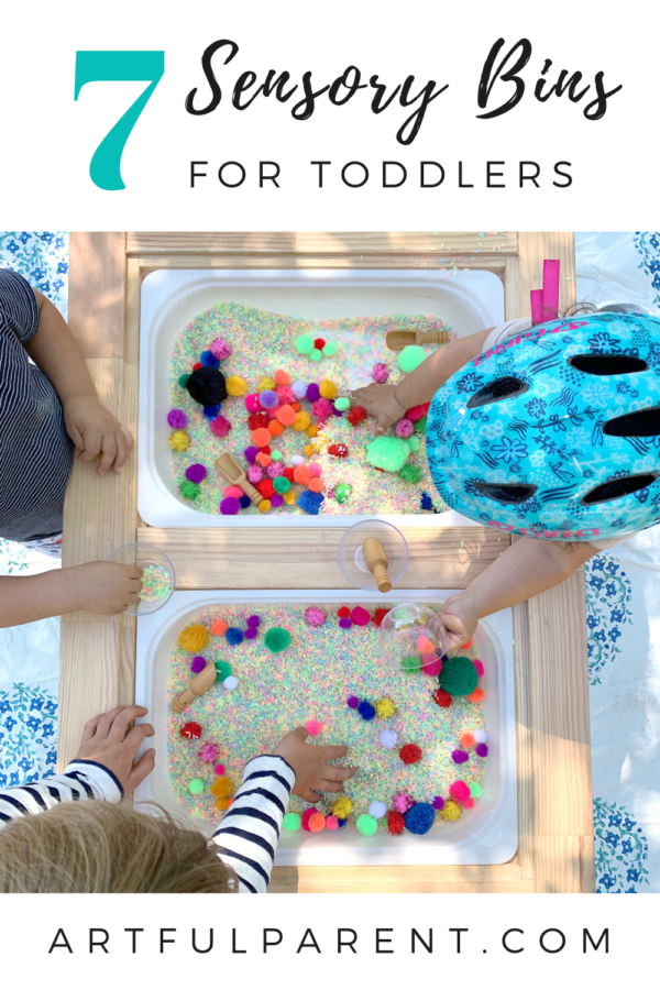 7 Sensory Bins for Toddlers