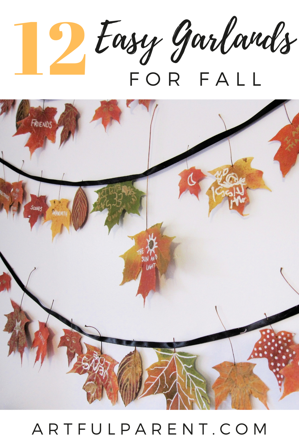 fall garlands pinterest