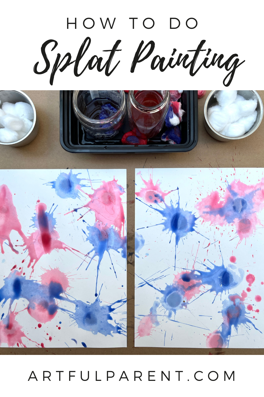 splat painting pinterest