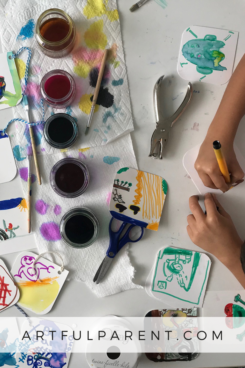 5 Easy After School Art Invitations for Kids