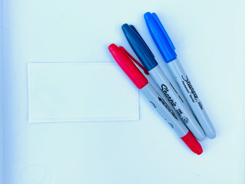markers and labels