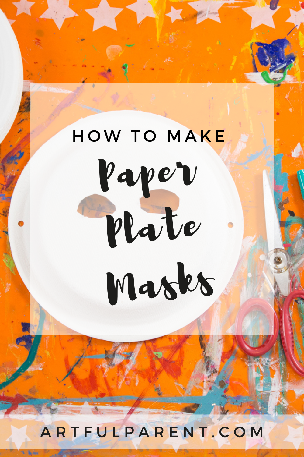 How to Make Paper Plate Masks for Kids