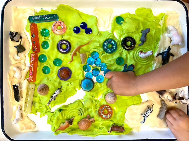 playdough play