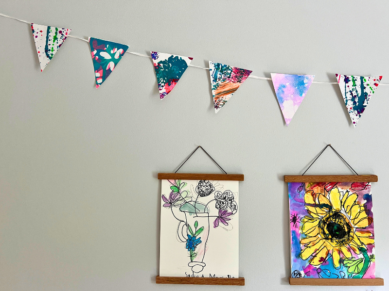 artful bunting