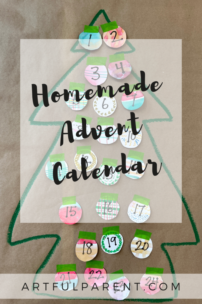 advent calendar pin