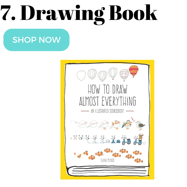 Creative gifts for tweens: Drawing Book