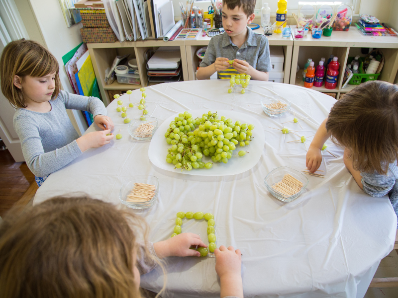 grape sculptures