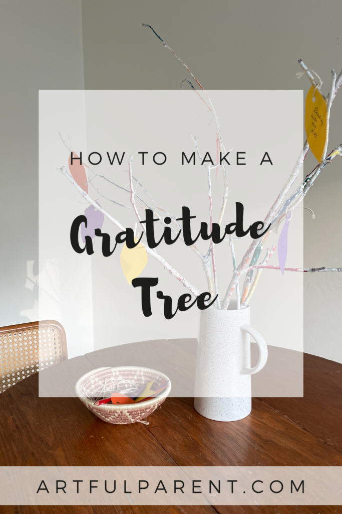 gratitude tree pin