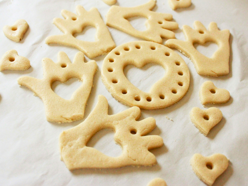 salt dough ornaments