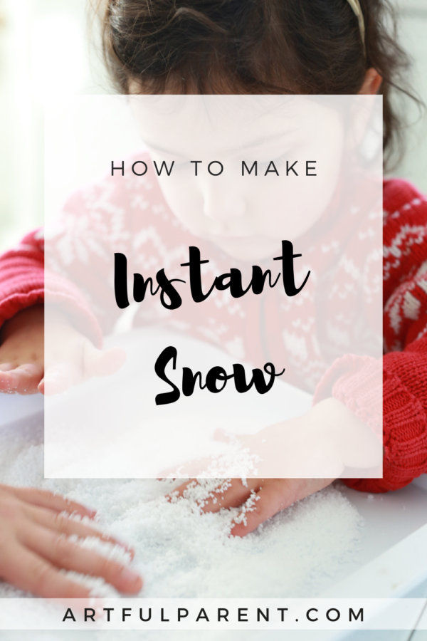 How to Make Instant Snow for Kids