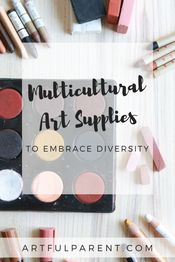 diversity art supplies pin