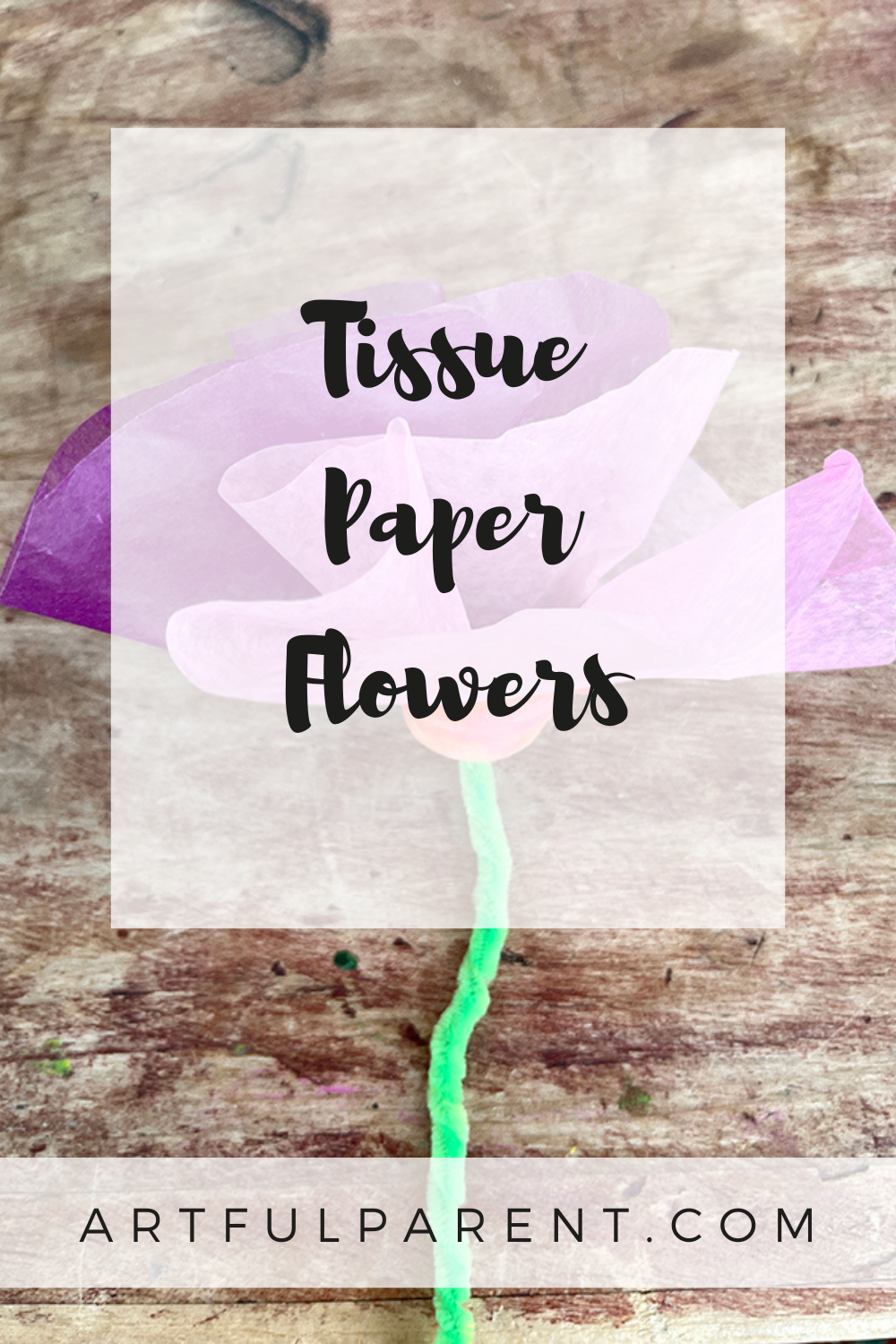How to Make Paper Flowers with Tissue Paper
