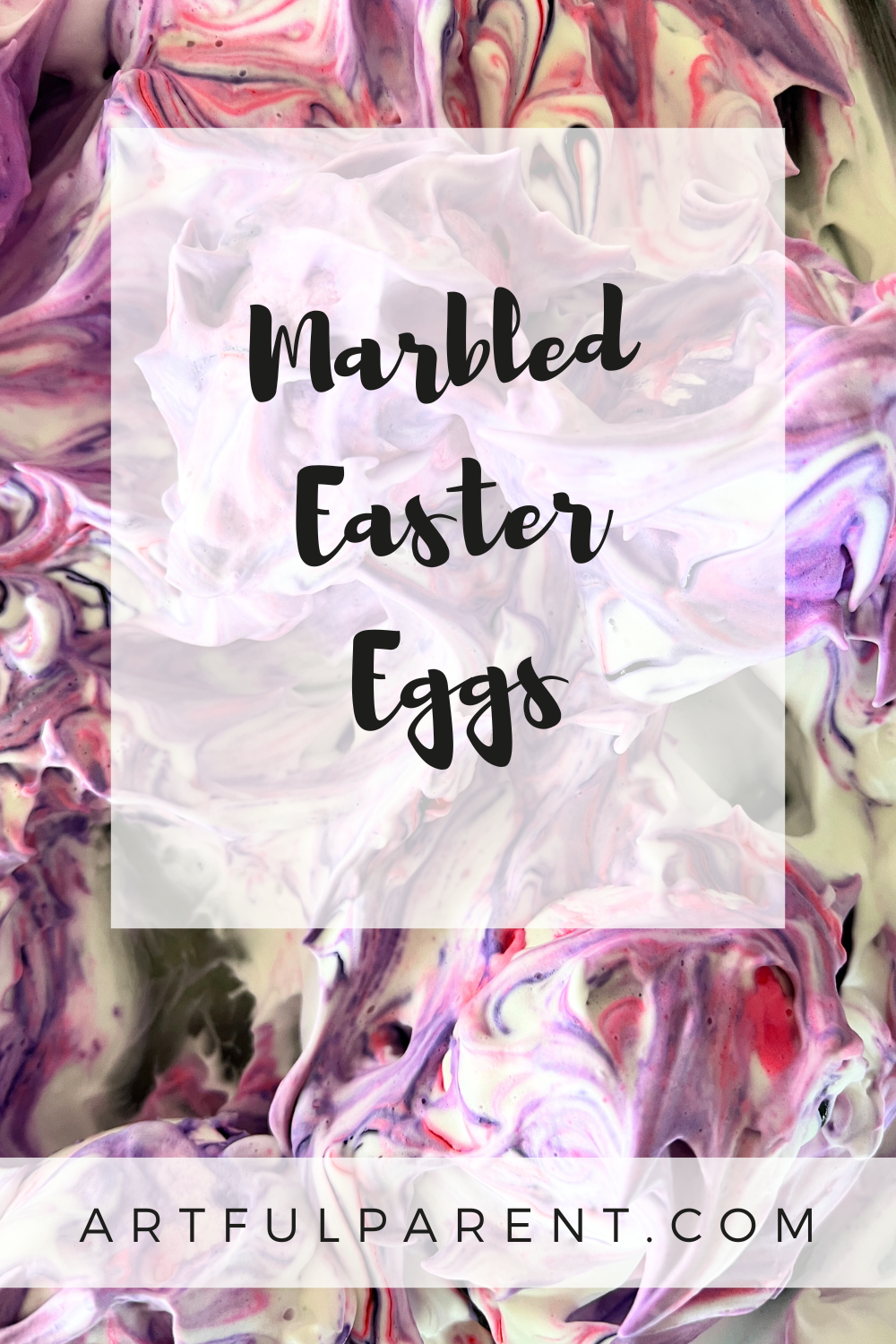 How to Dye Easter Eggs with Shaving Cream