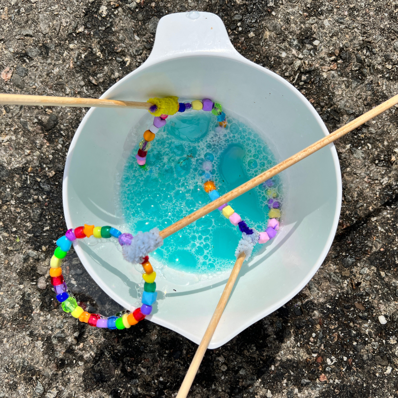 bubbles and wands
