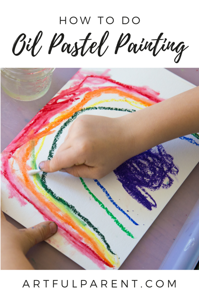 How to Do Oil Pastel Painting with Kids