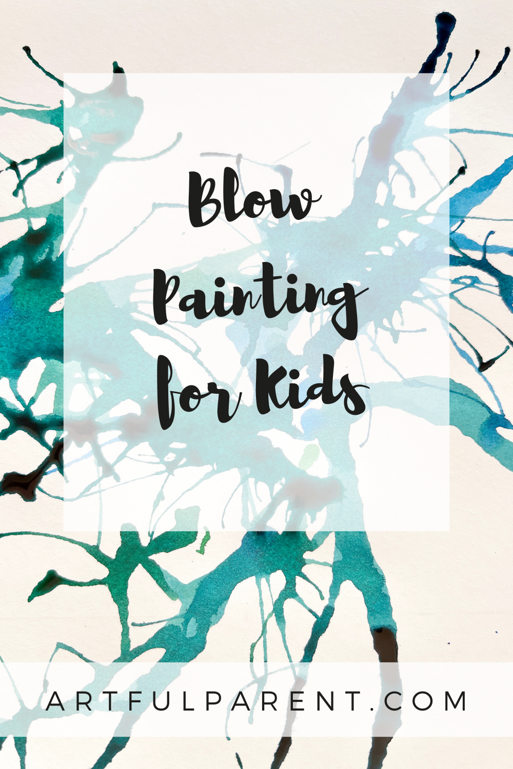 How to Do Blow Painting with Straws