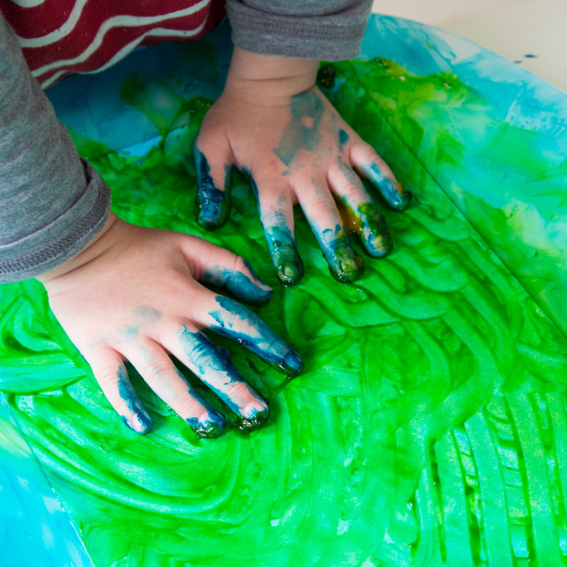 finger painting