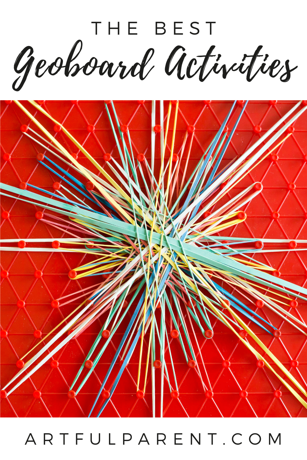 geoboard activities pinterest