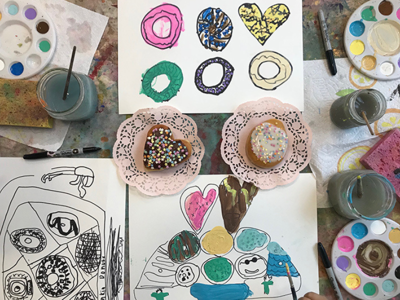 donut drawings