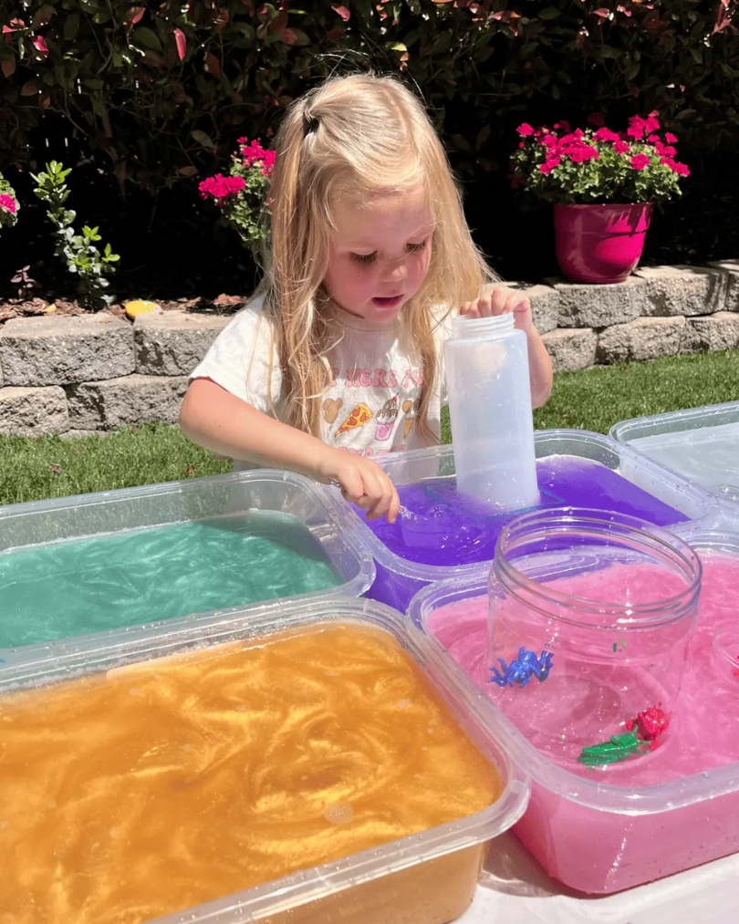 metallic water table