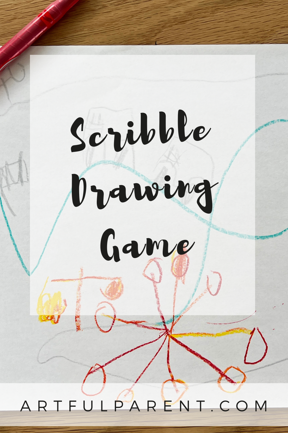 The Scribble Drawing Game for Kids