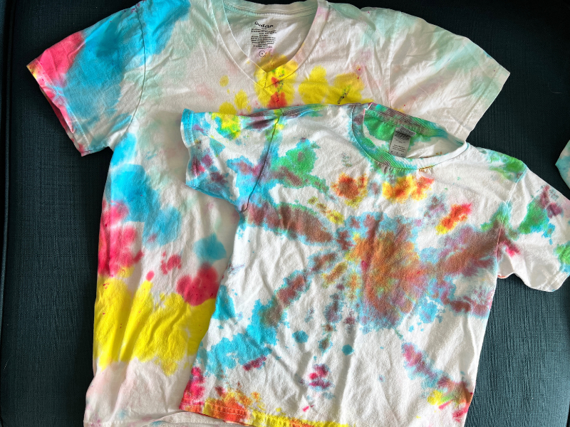 tie dye tee shirts