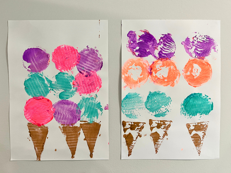 ice cream prints
