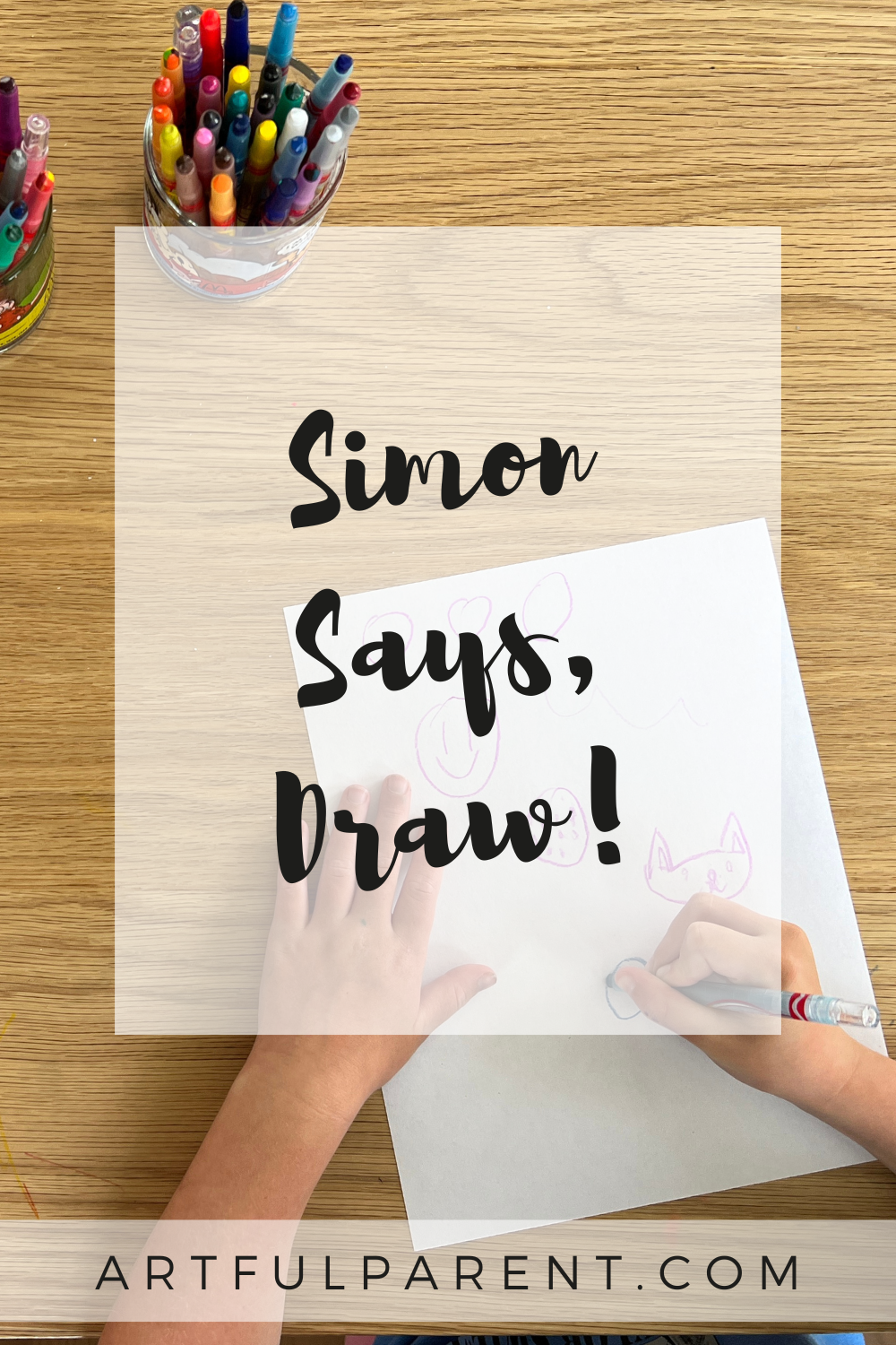 How to Play a Simon Says Drawing Game