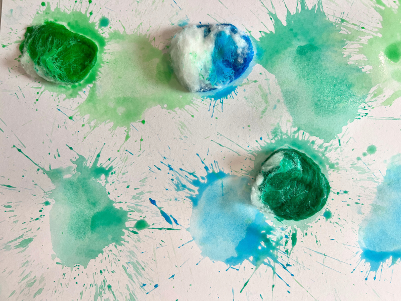 splat painting