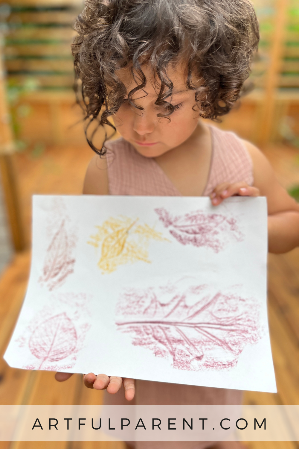 How to Make Fall Leaf Rubbings for Kids