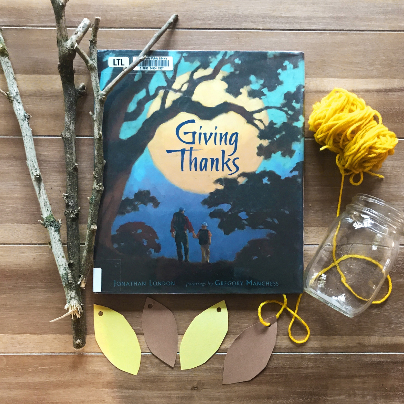 gratitude book and craft