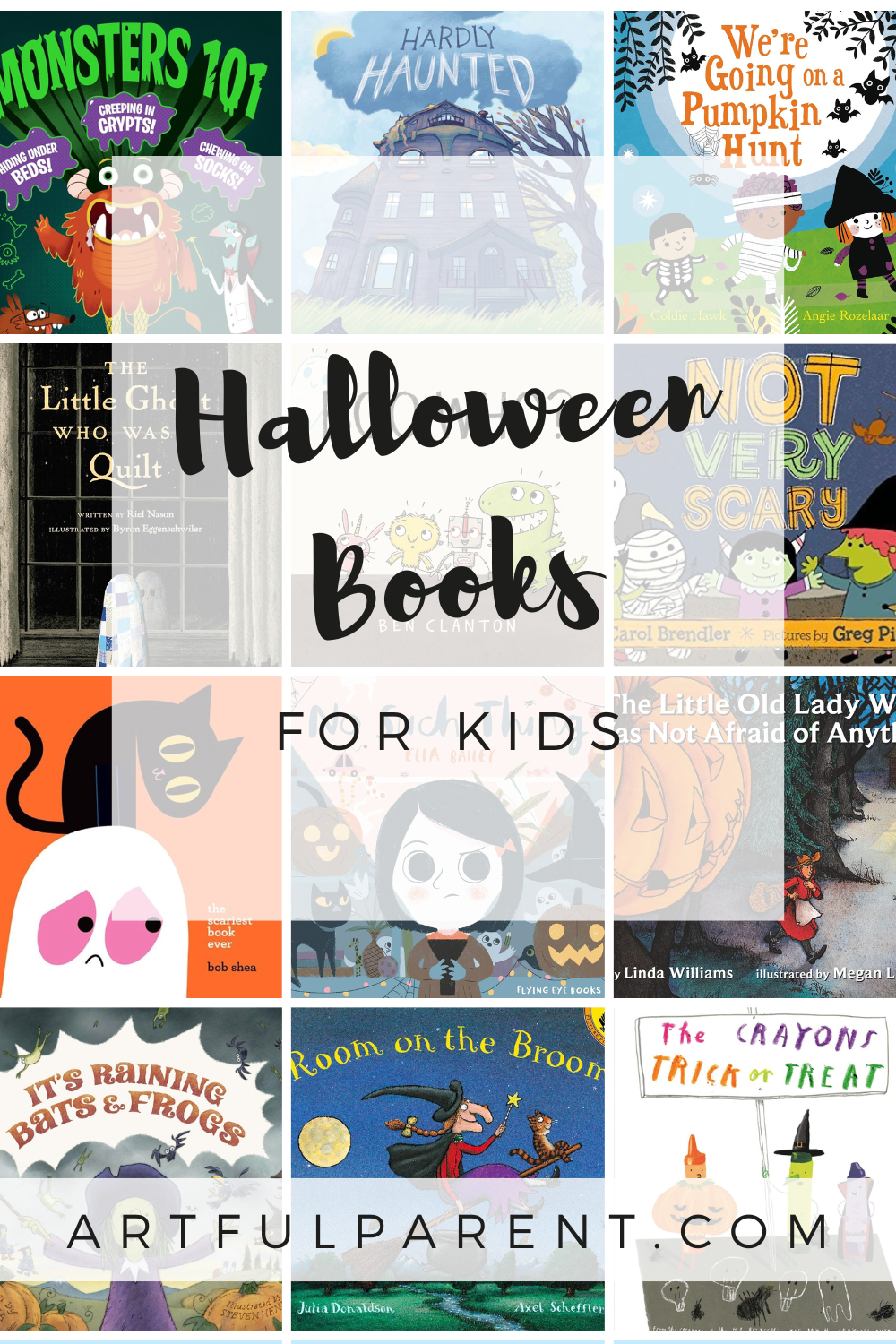 A Slightly Spooky Halloween Children\'s Book List