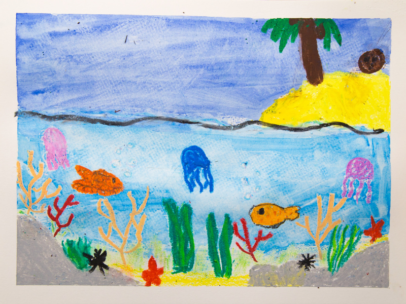 ocean drawing