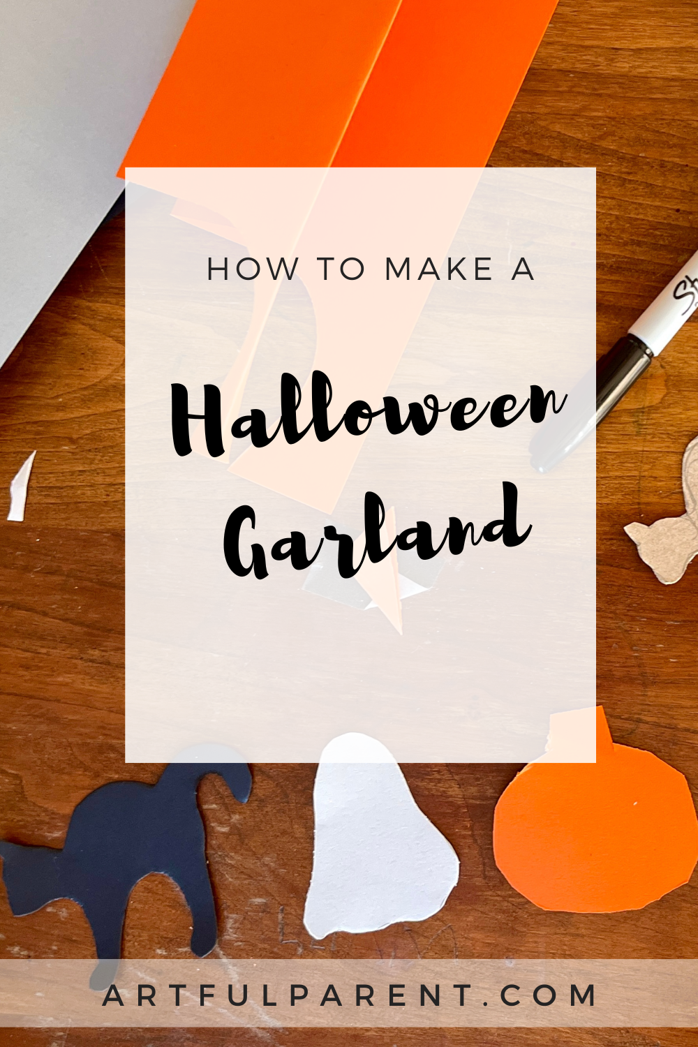 How to Make a Halloween Garland