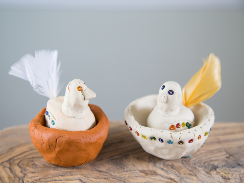 clay birds