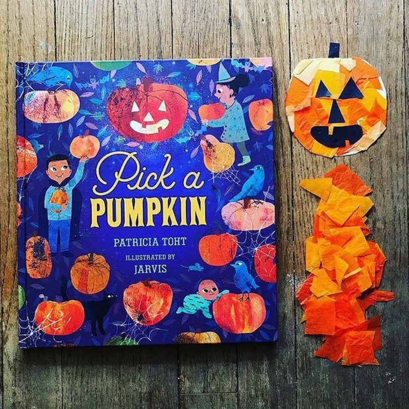 pick a pumpkin book and craft