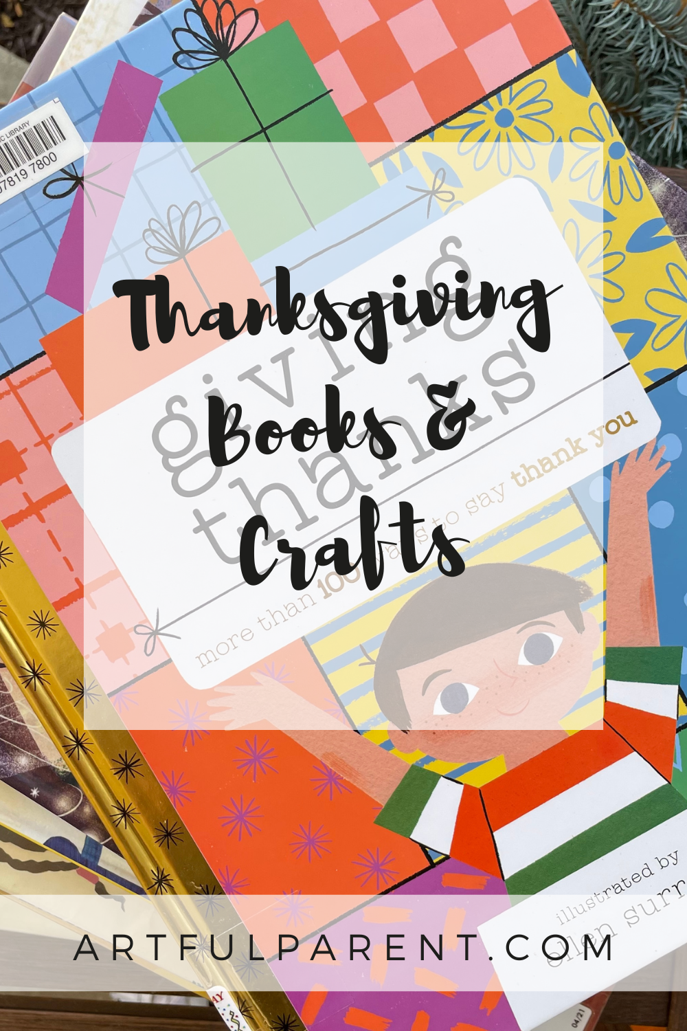 5 Thanksgiving Book Crafts for Kids