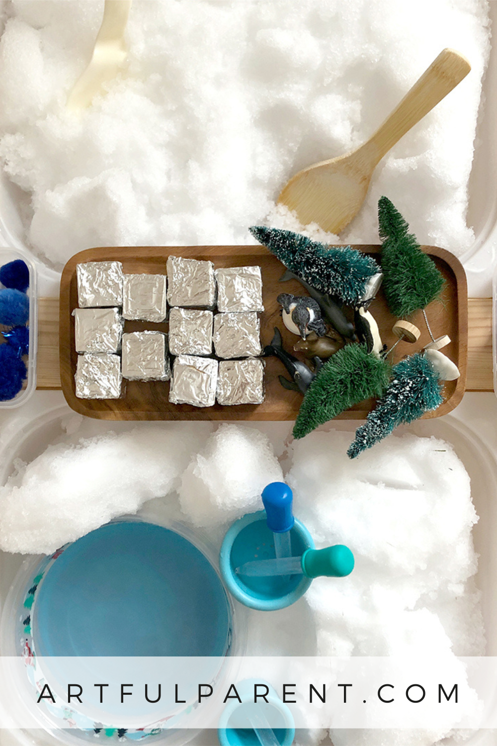 12 Winter Sensory Bins for Kids