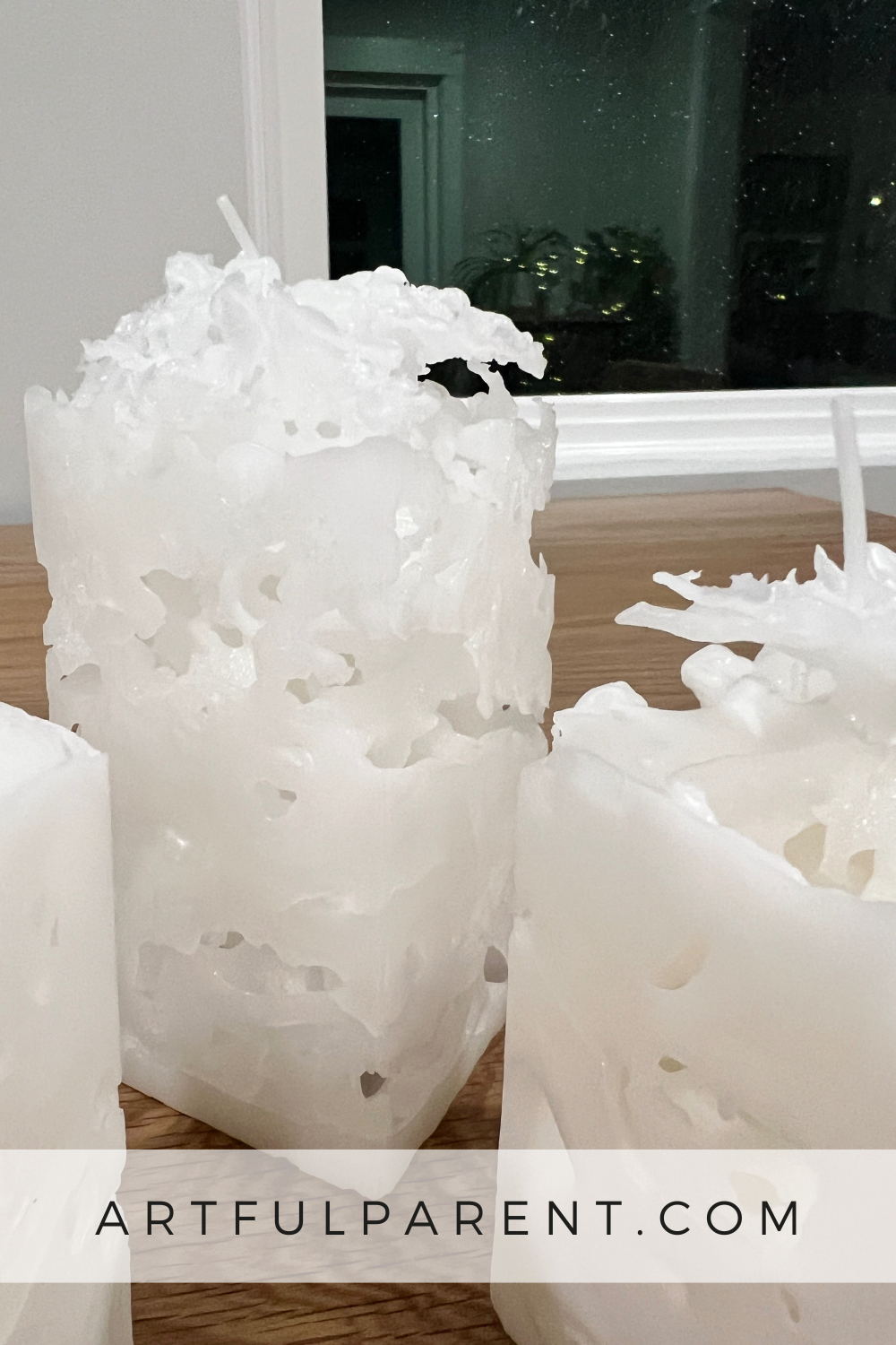 How to Make Candles with Ice