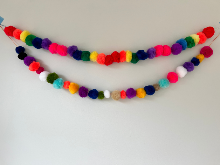 pom pom garland